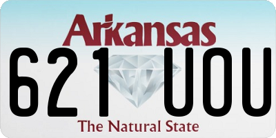 AR license plate 621UOU
