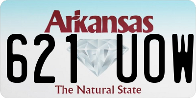 AR license plate 621UOW