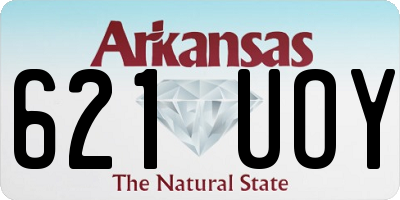 AR license plate 621UOY