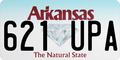 AR license plate 621UPA