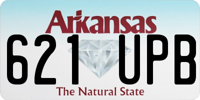 AR license plate 621UPB