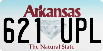 AR license plate 621UPL