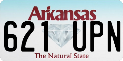 AR license plate 621UPN