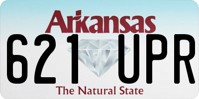 AR license plate 621UPR