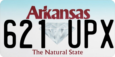 AR license plate 621UPX