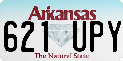 AR license plate 621UPY