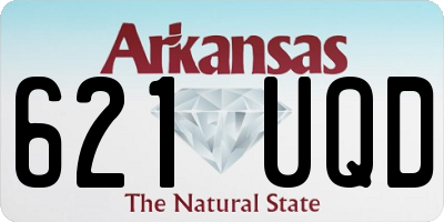 AR license plate 621UQD