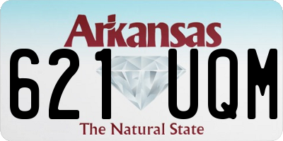 AR license plate 621UQM