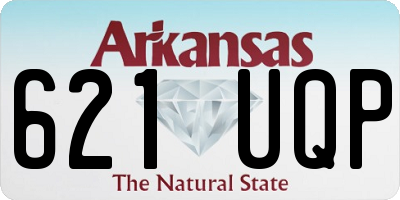 AR license plate 621UQP