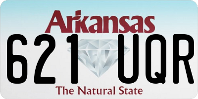 AR license plate 621UQR