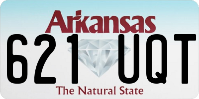 AR license plate 621UQT