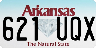 AR license plate 621UQX