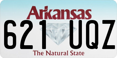 AR license plate 621UQZ