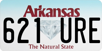 AR license plate 621URE