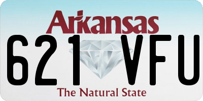 AR license plate 621VFU