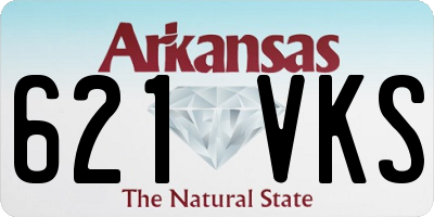 AR license plate 621VKS