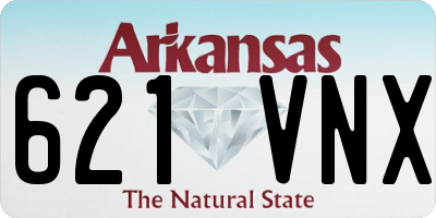 AR license plate 621VNX