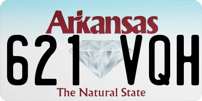 AR license plate 621VQH