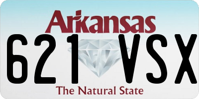 AR license plate 621VSX