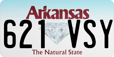AR license plate 621VSY