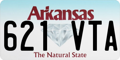 AR license plate 621VTA