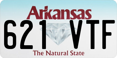 AR license plate 621VTF