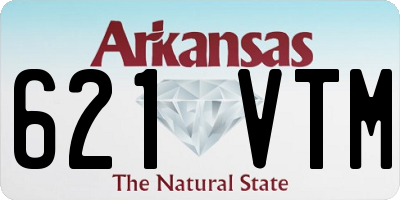 AR license plate 621VTM