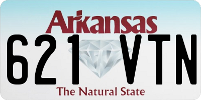 AR license plate 621VTN