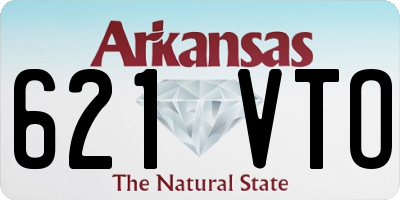 AR license plate 621VTO