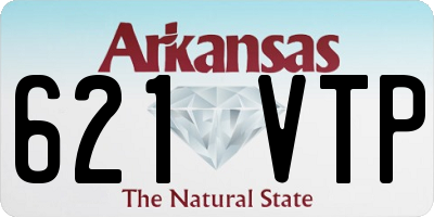 AR license plate 621VTP