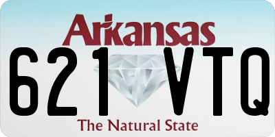 AR license plate 621VTQ
