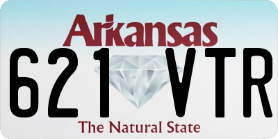 AR license plate 621VTR