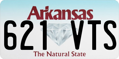 AR license plate 621VTS