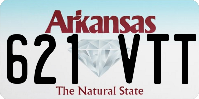 AR license plate 621VTT