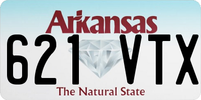 AR license plate 621VTX