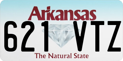 AR license plate 621VTZ