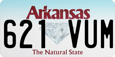 AR license plate 621VUM