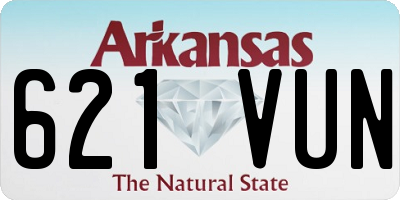 AR license plate 621VUN