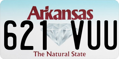 AR license plate 621VUU
