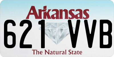 AR license plate 621VVB