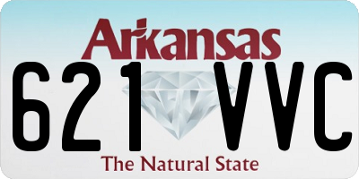 AR license plate 621VVC
