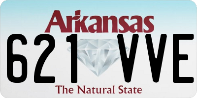 AR license plate 621VVE