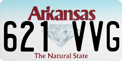 AR license plate 621VVG