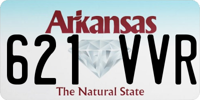 AR license plate 621VVR