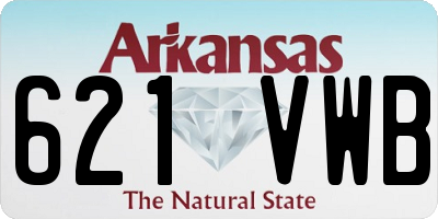 AR license plate 621VWB