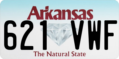 AR license plate 621VWF