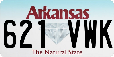 AR license plate 621VWK