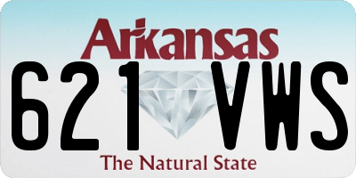 AR license plate 621VWS