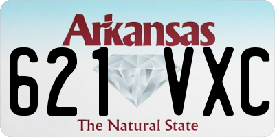 AR license plate 621VXC