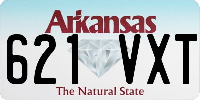 AR license plate 621VXT